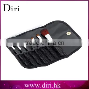 7pcs Metal Handle Cosmetic Makeup Brush Set With PU Bag thumbnail-2