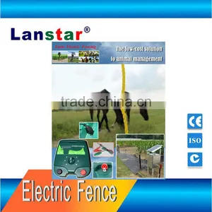 Lanstar Solar Powered Farm Electric Fence Energizer/ Energiser Plant Fence Products thumbnail-3