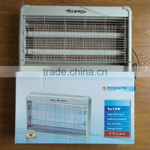 Wholesale Hot Sell Popular Rectangle Shape Electric Mosquito Killer Lamp With Two Tube for Kill Mosquito thumbnail-1