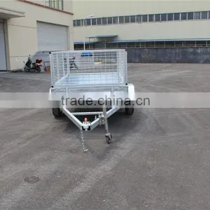 Hot Sale !!!!ATV 6x4 Hot Dipped Galvanized Cage Trailer;box Trailer;tipping Trailer;car Trailer;atv Trailer thumbnail-1