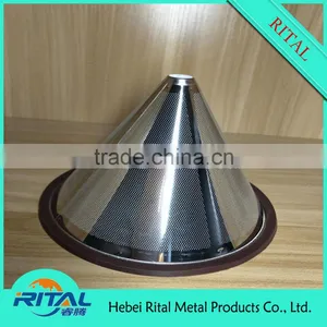 Pour Over Cone Coffee Dripper Maker With Stand thumbnail-2