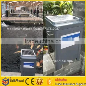 Plastic Solar Type Automatic Fish Feeder for Aquaculture thumbnail-1
