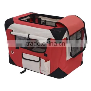 40" Soft Sided Folding Crate Bike Pet Carrier thumbnail-1