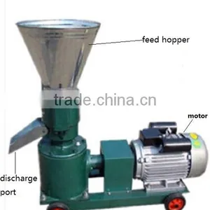 High Quality Poultry Feed Flat Die Pellet Mill Machine for Sale thumbnail-2