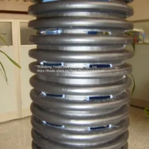 GB International DIN HDPE Flexible Twin Wall Double Wall Corrugated Perforated Pipe for Water Drainage Tube thumbnail-2