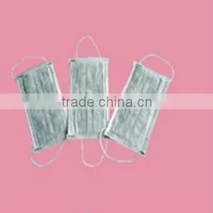 4 Ply Non Woven Active Carbon Face Mask thumbnail-1