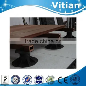Vitian Sells Directly Outdoor WPC Floor Adjustable Plastic Pedestals thumbnail-3