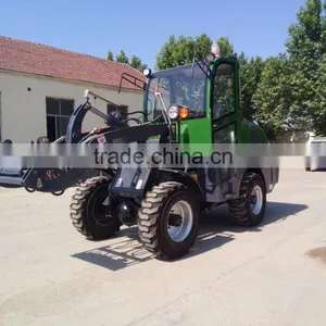 HY610 Mini Wheel Loader With Pilot Control.quick Couple thumbnail-1