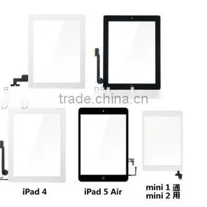 OEM New White and Black Outer Glass Touch Screen Digitizer Assembly For IPad Mini 2 thumbnail-5