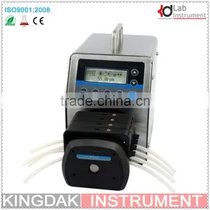BT300S Led Digital Display Precise Variable Speed Peristaltic Pump / Dosing Pump for Water Pumps Fluid /DT15-44 Head thumbnail-1