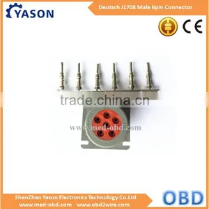 Deutsch Connector J1708 Male 6pin Plug thumbnail-1