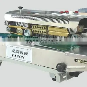 FR900 Horizontal Plastic Film Sealing Machine+Date Printing+Seal Belt thumbnail-2