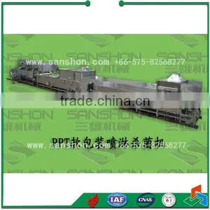 Sanshon Spray Type Food Blanching Machine Packed Product Sterilizer thumbnail-1