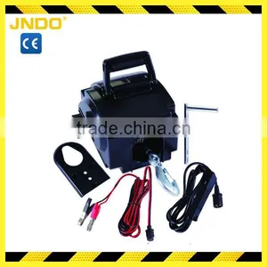 Hauling Pulling Pull Trailer 12V 2000Lbs Electric Recovery Boat Winch thumbnail-2