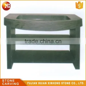 Round Shape River Stone Purple Bathroom Sink thumbnail-2