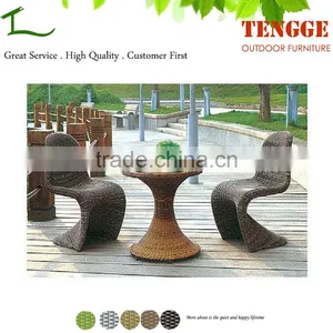 YH-8049 Outdoor Furniture Rattan Bar Table and Chairs thumbnail-1
