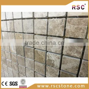 China Supplier Dark Emperador Marble Mosaic thumbnail-1