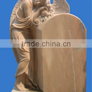 High Quality Marble Angel Headstone thumbnail-1