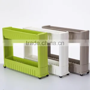 Plastic Bathroom Shelf With Two Layers Organizer thumbnail-1