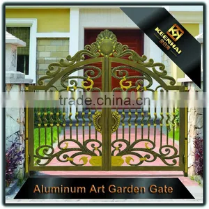 Home&Garden Decoration Powder Coated Aluminum Door for Villa Garden thumbnail-3