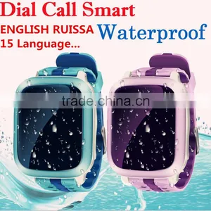 Waterproof Smart GPS Watch For Kids With Russian and English Language thumbnail-1