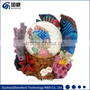 Bespoke Blue Fish Water Globe thumbnail-2