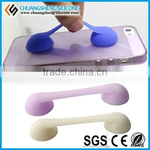 Simple Fashion Round Shape Vacuum Silicone Sucker for Phone Holder thumbnail-2