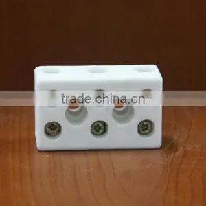 30A Electrical Wiring Alulmina Porcleain Connector Terminal Block thumbnail-1