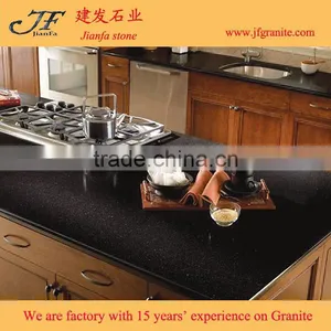 Surprise Mystic Black Granite Kitchen Island Table Top thumbnail-3