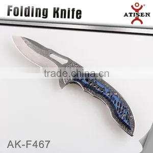 Camping Folding Knife G10 Handle 3Cr13 Blade Outdoor Survival EDC Tools thumbnail-1