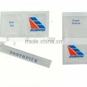 Inflight Condiment Pack(salt&pepper,sugar, Toothpick) thumbnail-1