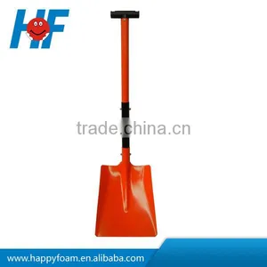 Colorful Square Aluminum Snow Retracted Shovel thumbnail-1