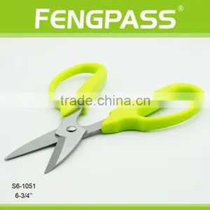 S6-1051 6-3/4" ABS Handle With Stainless Steel Mirror Polishing Garden Scissor thumbnail-3