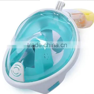 Anti-fog 180 Snorkel Mask Full Dry Diving Mask thumbnail-1
