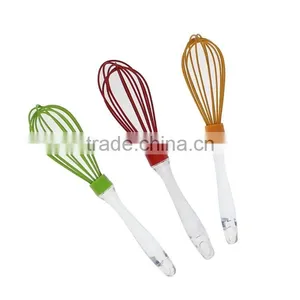 Heat Resistant Non-stick Silicone Egg Coated Whisk thumbnail-6