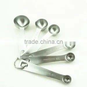 42139 6pcs Stainless Steel Nesting Measuring Cups and Spoons Set thumbnail-6