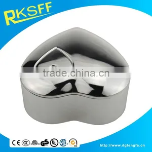 Hot Selling Simple Design Small Gift Boxes Metal/alloy Jewelry Box thumbnail-3