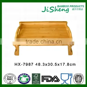 High Quality Save Bamboo Dinner Trays With Feet thumbnail-1
