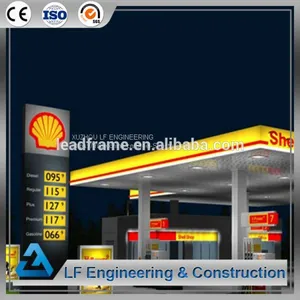Легкая предварительно монтируемая стальной газовая станция thumbnail-1