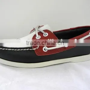 Handsewn Blucher Moccasin Construction Boat Shoes thumbnail-2