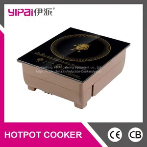 Commercial Use Induciton Stove Hotel Kitchen Cooktop Square Hotpot Induction Cooker With Wire Control thumbnail-2