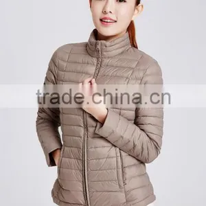 2015 Elegant and Ultralight Women Duck Down Jacket thumbnail-5