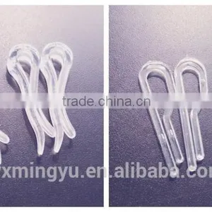 Garment Accessories Plastic Transparent Shirt u Clip Plastic Clip for Shirt Package thumbnail-1