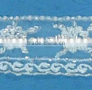 Newest Design Korea Lace Fabric thumbnail-1