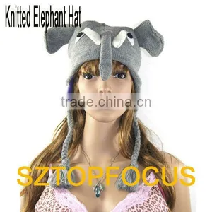 CUTE KNITTED HAT IN ANIMAL SHAPE thumbnail-1