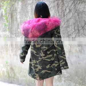 CX-G-P-11A 2017 Latest New Design Women Fashion Chinchilla Fur Coat, Faux Fur Coat,New Style Fur Jacket thumbnail-3