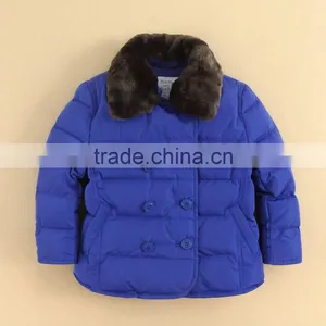 MOM AND BAB POPULAR Kids Clothing Winter Kids Down Coat Stock thumbnail-4