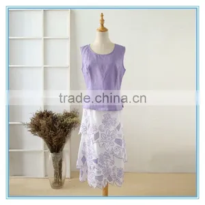 Latest 3 Pieces Embroidery Anti-static Business Suit For Women thumbnail-4
