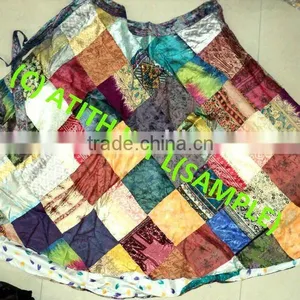 SILK SARI SKIRT thumbnail-1