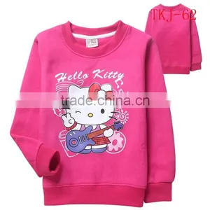 New Hot Children Shirt Hello Kitty Sweatshirt Baby Clothes thumbnail-6